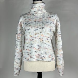 Jessica Simpson Turtle Neck Confetti Sweater -size XS